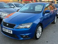 Begagnad Seat Toledo XCELLENCE 110 HK (80 kW) 2018 Blå Halvkombi