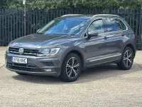 Used VW Tiguan SE 125 HP (91 kW) 2018 Grey SUV