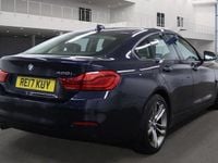 Used BMW 420 Sport Line 184 HP (135 kW) 2017 Blue Coupe