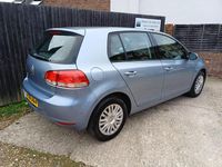 Used VW Golf VI S 105 HP (77 kW) 2011 Blue Hatchback