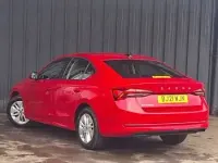 Used Skoda Octavia SE Technology 110 HP (80 kW) 2021 Red Hatchback
