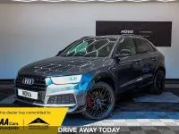 Used Audi Q3 Black Edition 150 HP (110 kW) 2018 Grey SUV