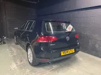 Used VW Golf VII SE 105 HP (77 kW) 2014 Black Hatchback