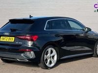 Used Audi A3 S-Line 150 HP (110 kW) 2022 Black Sedan