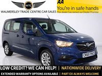 Used Vauxhall Combo S 100 HP (73 kW) 2019 Blue MPV