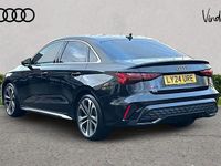 Used Audi A3 S-Line 147 HP (108 kW) 2024 Black Sedan