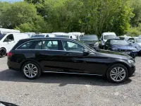 Used Mercedes C350e 2018 Black Estate