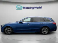 Used Mercedes C300e AMG Line Premium Plus 2022 Blue Estate