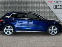 Used Audi A3 S-Line 147 HP (108 kW) 2022 Blue Sedan
