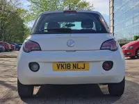 Used Vauxhall Adam Unlimited 87 HP (63 kW) 2018 White Hatchback