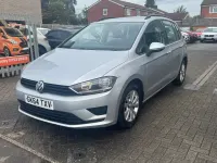 Used VW Golf Sportsvan S 110 HP (80 kW) 2014 Silver MPV