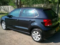 Usado VW Polo Match 60 HP (44 kW) 2013 Preto Citadino