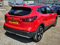 Used Nissan Qashqai Tekna 130 HP (95 kW) 2018 Red SUV