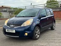 Used Nissan Note N-TEC 2011 Blue Hatchback