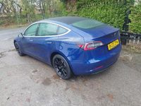Used Tesla Model 3 Standard Range 177 kW (241 HP) 2020 Blue Sedan