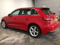 Used Audi A3 Sport 150 HP (110 kW) 2018 Red Sedan