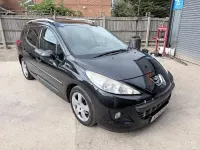 Used Peugeot 207 Allure 120 HP (88 kW) 2012 Black Estate