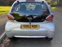 Used Toyota Aygo 68 HP (50 kW) 2012 Silver Hatchback