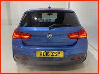 Used BMW 118 M Sport 136 HP (100 kW) 2016 Blue Hatchback