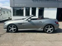 Used Mercedes SLK250 AMG 204 HP (150 kW) 2015 Silver Cabriolet