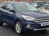 Used Ford Kuga Titanium 2018 Blue SUV