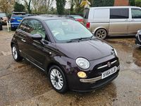 Used Fiat 500 Lounge 69 HP (50 kW) 2014 Purple Hatchback