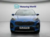 Used Kia Sportage GT-Line 136 HP (100 kW) 2021 Blue SUV