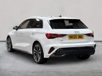 New Audi A3 Sportback S-Line 150 HP (110 kW) 2025 White Hatchback