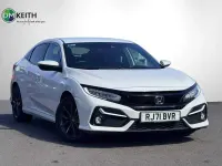 Used Honda Civic SR 126 HP (92 kW) 2021 White Hatchback