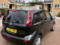 Used Nissan Note N-TEC 2012 Black Hatchback
