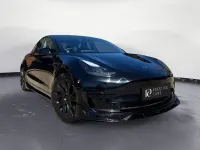 Used Tesla Model 3 Long Range AWD 366 kW (498 HP) 2020 Black Sedan