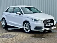 Used Audi A1 S-Line 2018 White Hatchback