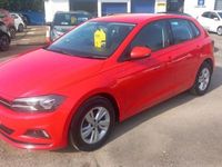 Used VW Polo SE 65 HP (47 kW) 2018 Red Hatchback
