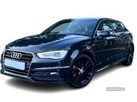 Used Audi A3 S-Line 2016 Black Hatchback