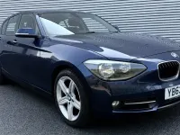 Used BMW 116 Sport Line 2014 Blue Hatchback