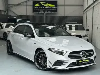 Used Mercedes A35 AMG Premium Plus 2021 White Hatchback