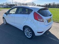 Used Ford Fiesta Titanium 2015 White Hatchback
