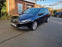 Used Vauxhall Astra Design Edition 2017 Black Estate