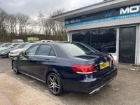 Used Mercedes E220 AMG line 2014 Blue Sedan