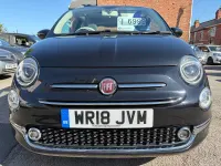 Used Fiat 500 Lounge 69 HP (50 kW) 2018 Black Hatchback