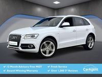 Used Audi Q5 S-line plus 190 HP (139 kW) 2016 White SUV