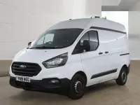 Used Ford Transit Custom 105 HP (77 kW) 2019 White Van