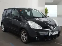 Used Nissan Note Tekna 110 HP (80 kW) 2010 Black Hatchback