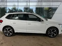 Used Skoda Kamiq Monte Carlo 85 HP (62 kW) 2024 Moon white metallic SUV