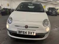Używany Fiat 500C Lounge 2014 Biały Kabriolet