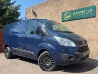 Used Ford Transit Custom Trend 130 HP (95 kW) 2017 Blue Van