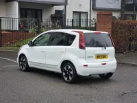 Used Nissan Note N-TEC 2013 White Hatchback