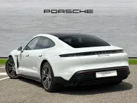 Used Porsche Taycan Performance Package 500 kW (680 HP) 2023 Carrara white Sedan