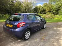 Used Peugeot 208 Active 115 HP (84 kW) 2012 Blue Hatchback