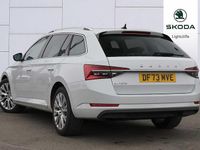 Used Skoda Superb SE L 110 HP (80 kW) 2023 Moon white metallic Estate
